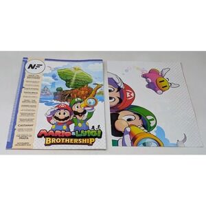 Nintendo Force Magazine November December 2024 Issue 74 & Mario & Luigi Poster‎